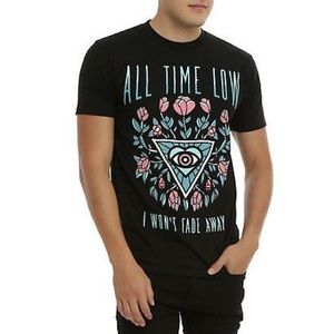 All Time Low “I Won’t Fade Away” Band Merch Tshirt